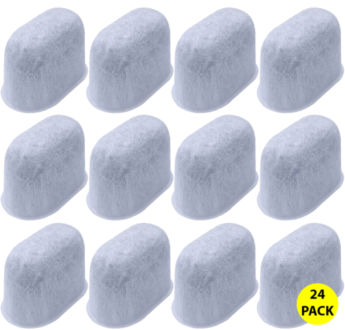 24 Pack - Keurig®Compatible Activated Carbon Replacement Water Filters by GiddyBrew - Universal Fit for Keurig® 1.0 and Older Models