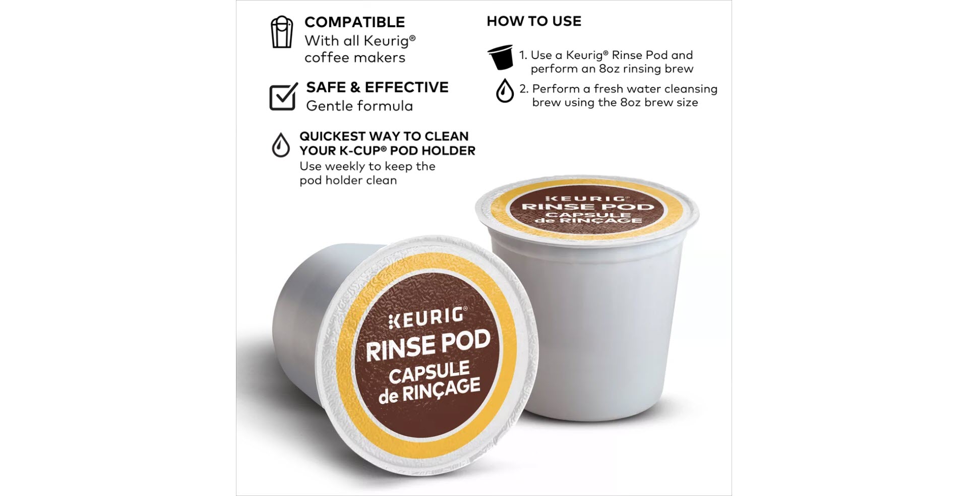 Keurig® Rinse Pods (20 count) GiddyBrew